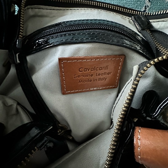 Cavalcanti Italian Patent Leather Purse - Picture 6 of 14